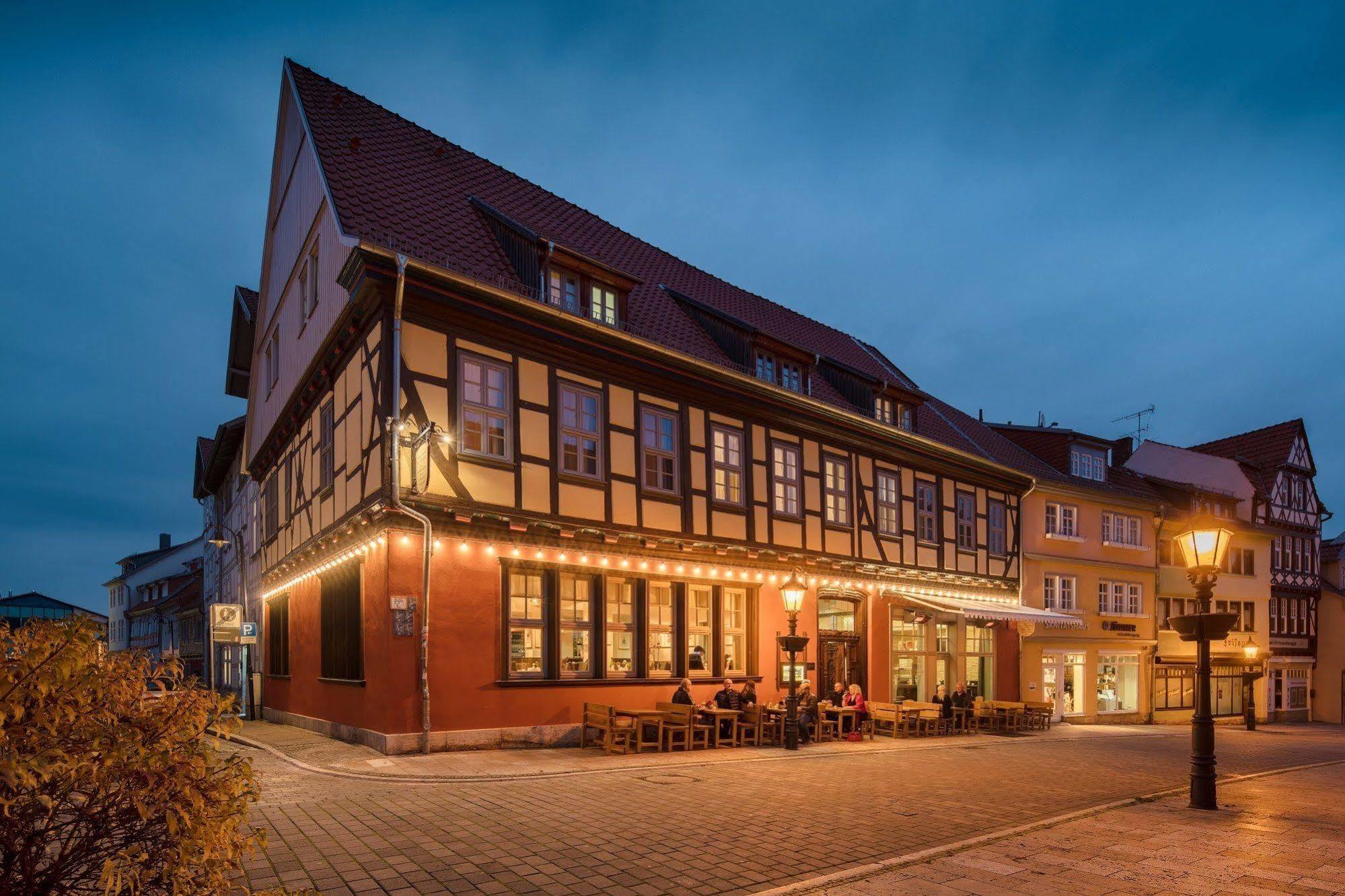 Hotel Muehlhaeuser Hof Und Stadtmauer Mühlhausen Esterno foto